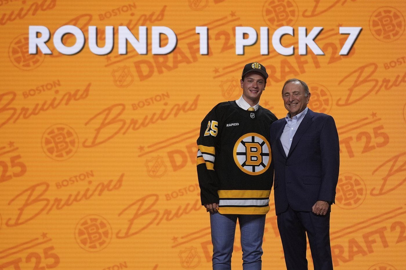 Bruins sign Boston College forward and Beanpot star James Hagens to 3-year deal
