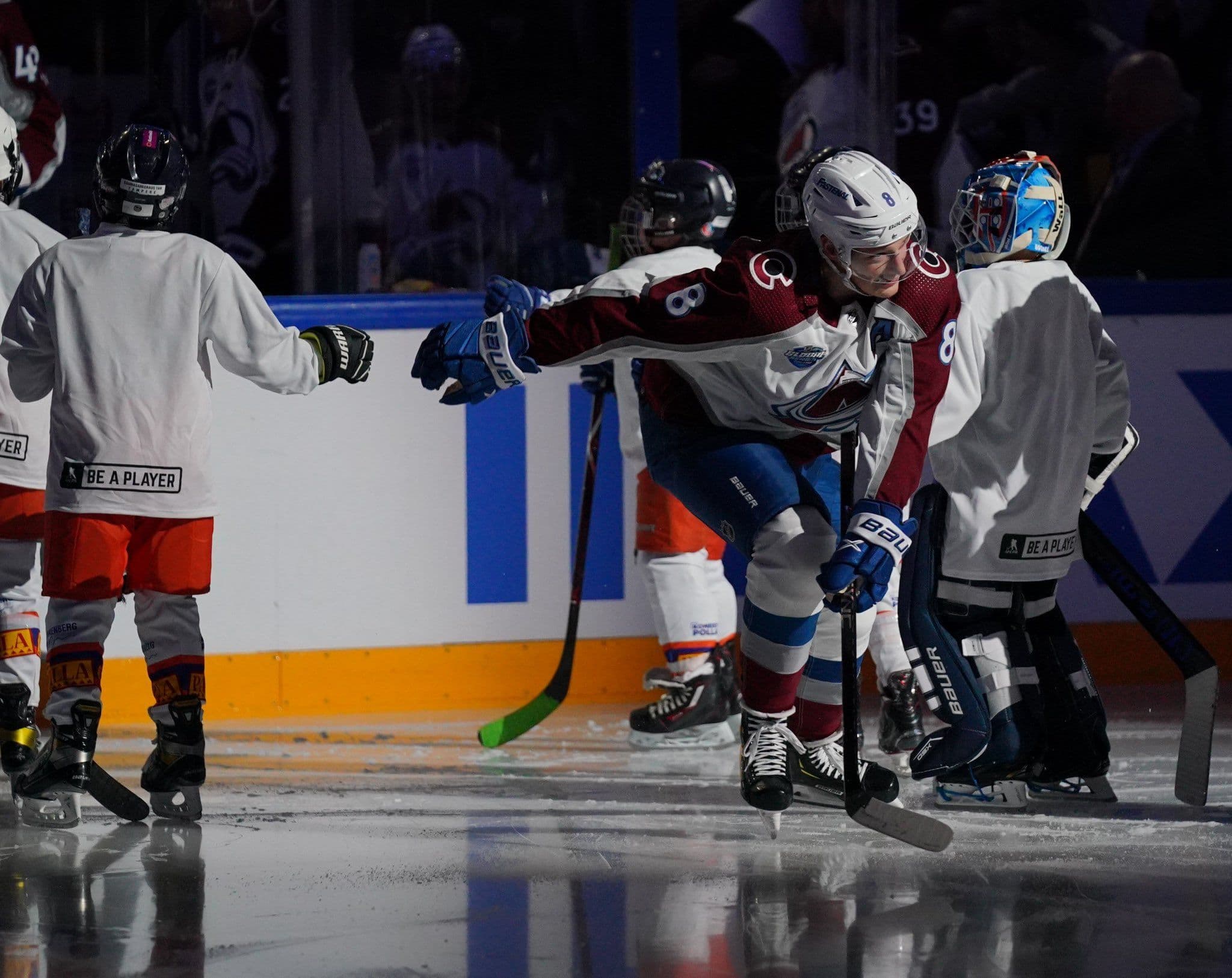 NHLPA player Goals & Dreams Colorado Avalanche