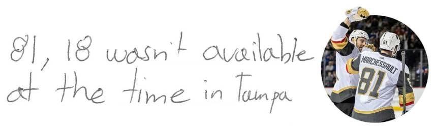 Player Q&A | Jonathan Marchessault