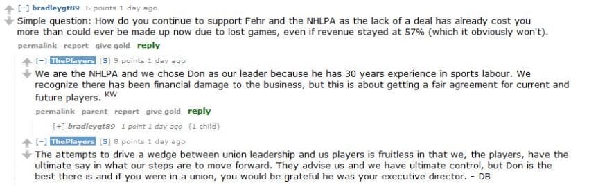 The Players Chat With Fans In An “Ask Me Anything” Session On Reddit.com