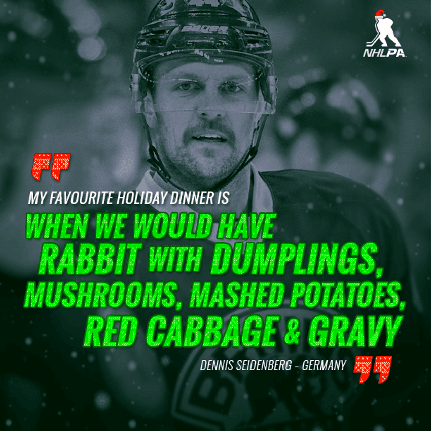 The Players Share Their Holiday Favourites