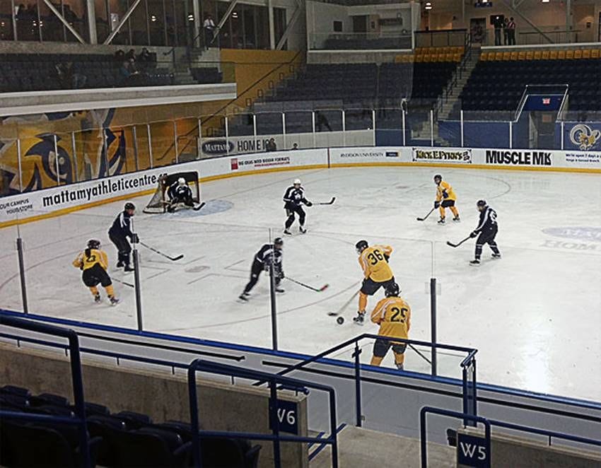 NHLPA Takes Part in the Courage Canada Blind Hockey Tournament