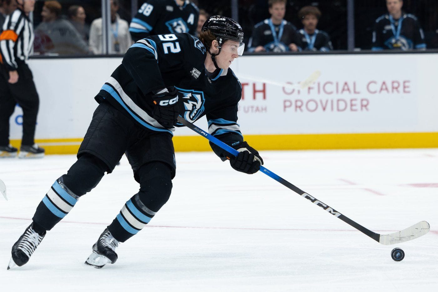 Utah Mammoth center Logan Cooley is out at least 8 weeks with a lower-body injury