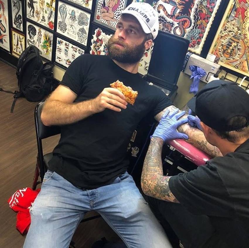 Caps players share memories, tattoo, and a laugh at Vrana's expense