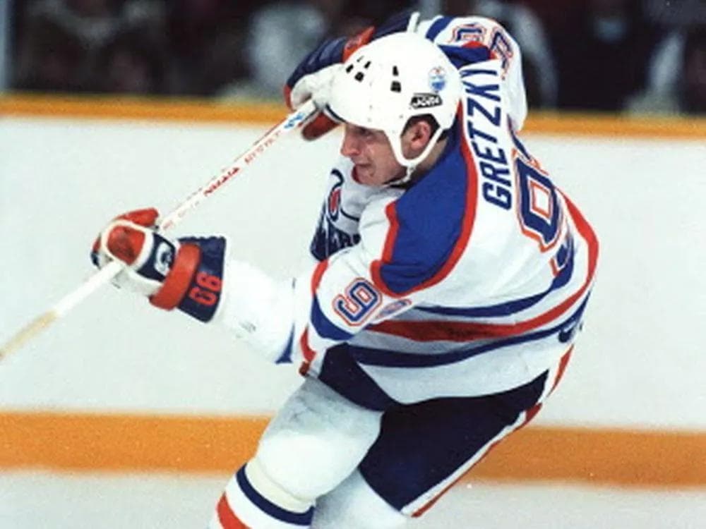 Wayne Gretzky, Winner of the 1983-1984 Lester B. Pearson Trophy
