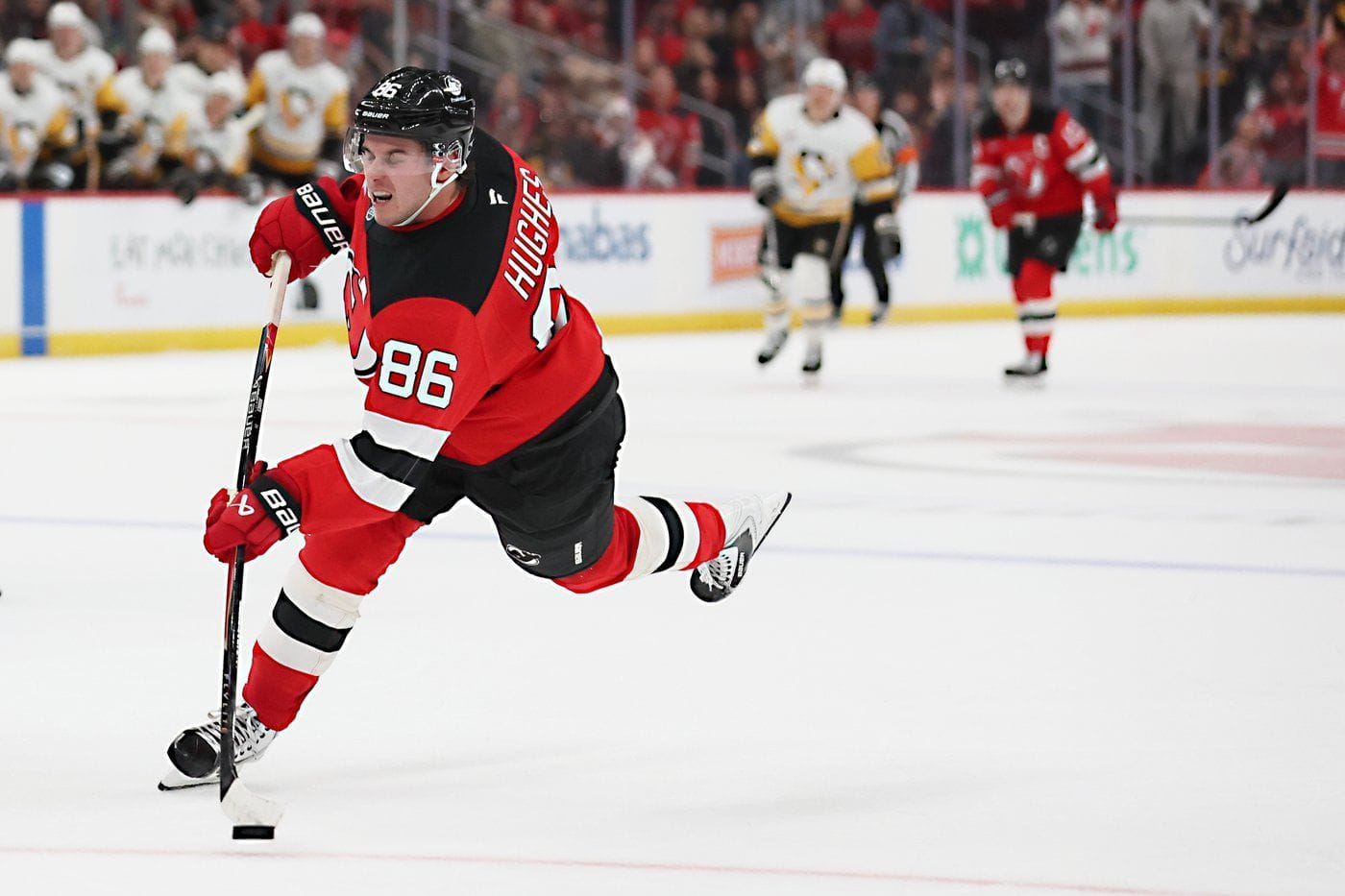 Devils leading scorer Jack Hughes out 2 months after finger surgery