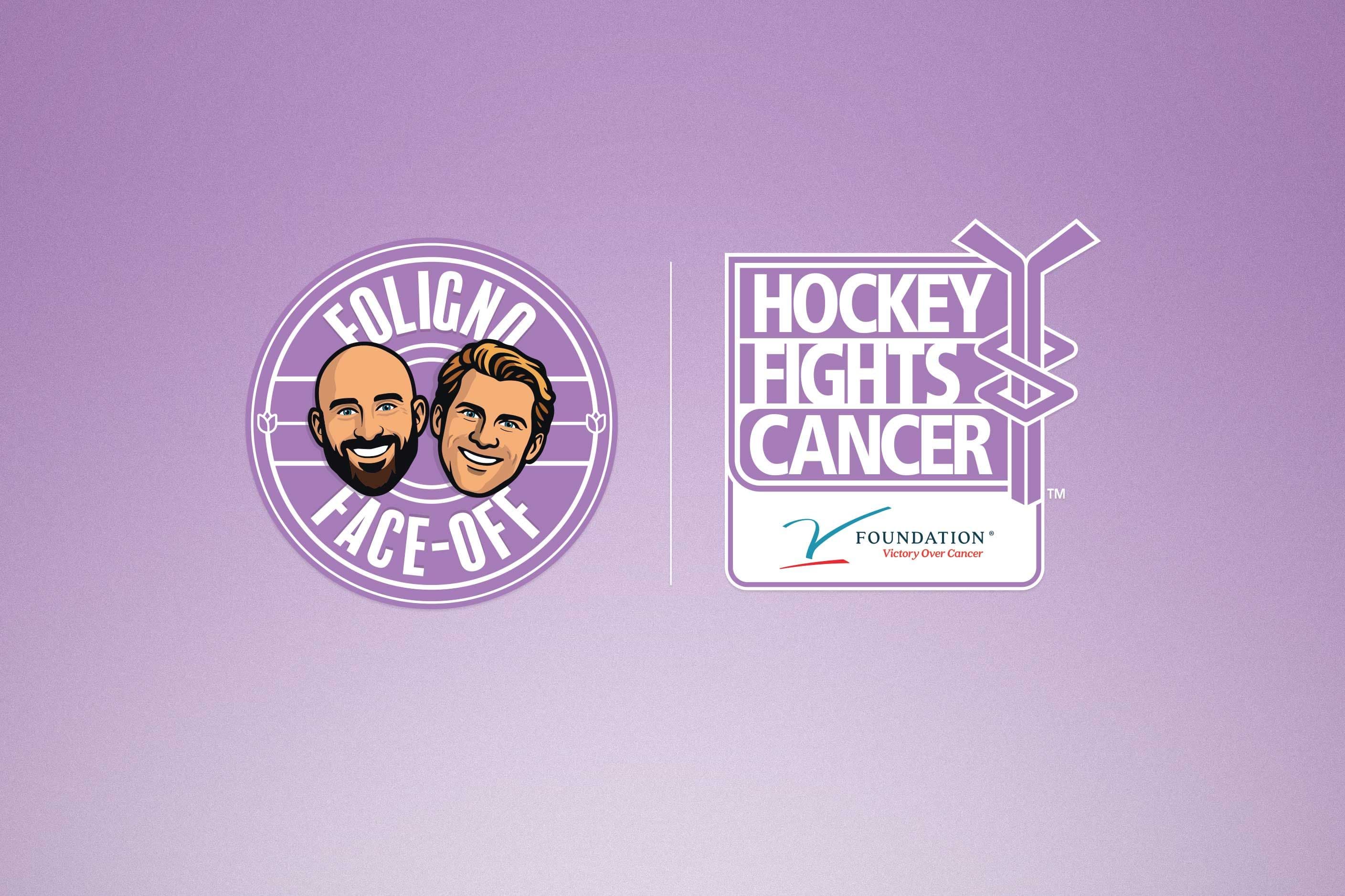 Hockey Fights Cancer Foligno Face Off