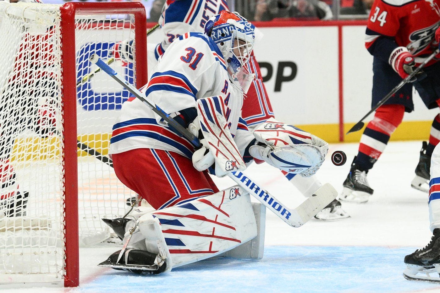 Rangers goalie Igor Shesterkin out for the season with knee injury after fall against Capitals