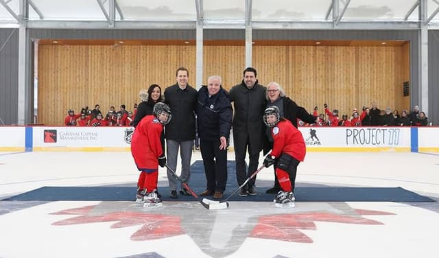 State of the art outdoor rink opens at Camp Manitou