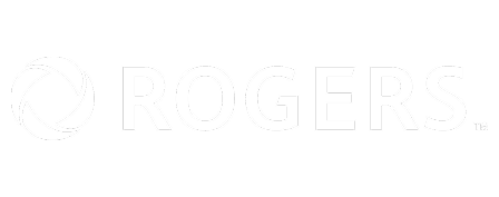 Rogers white logo