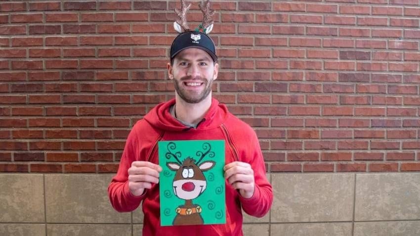 Regardless of season, Jenner always up to make a fan's day