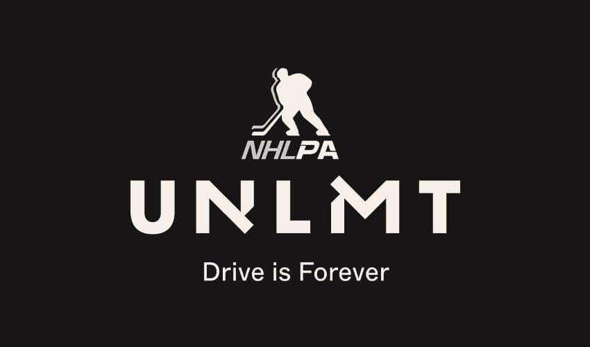 UNLMT logo and slogan Drive is Forever