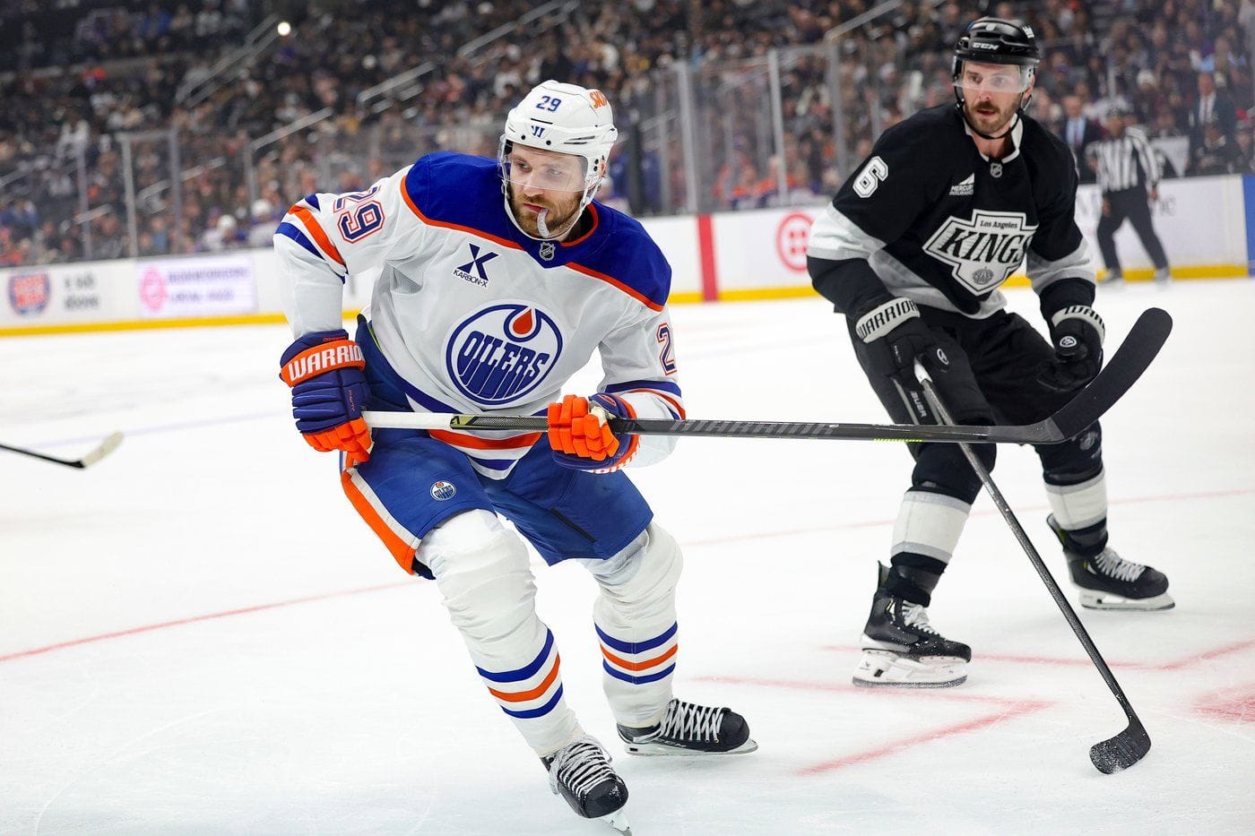 Oilers' Leon Draisaitl out for the rest of the regular season because of injury