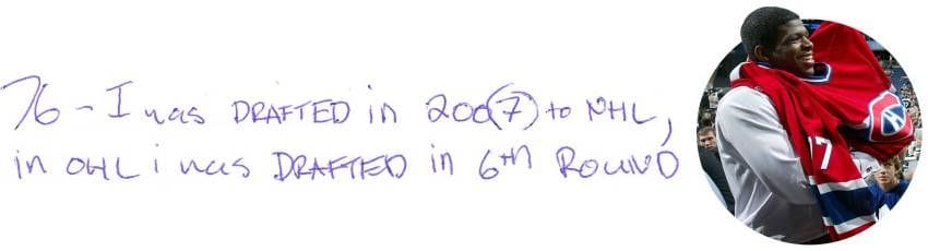 Player Q&A | P.K. Subban