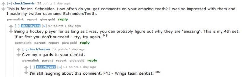 The Players Chat With Fans In An “Ask Me Anything” Session On Reddit.com