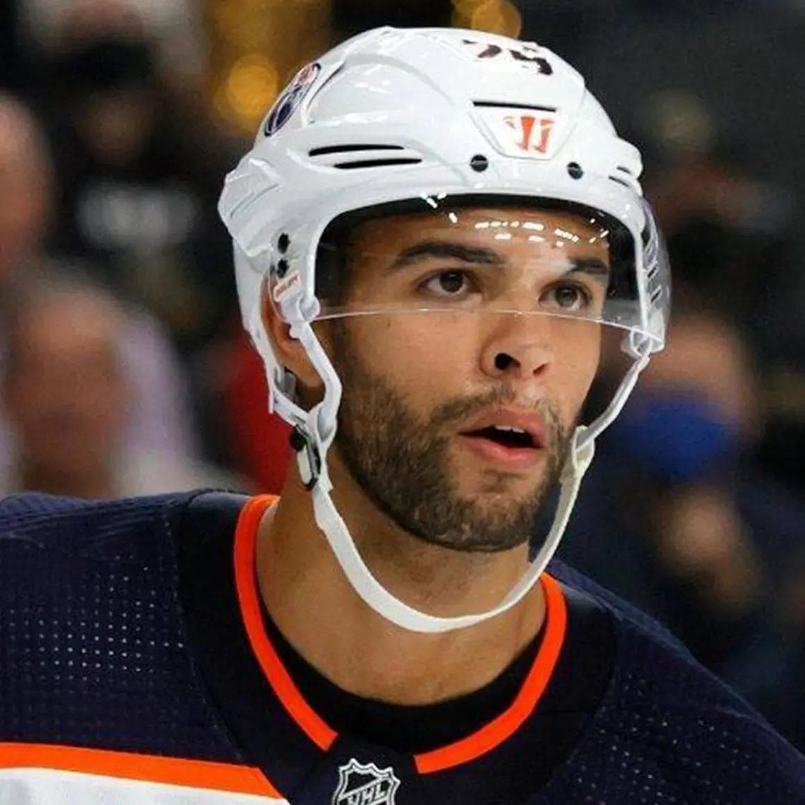 Edmonton Oilers player, Darnell Nurse, featured as part of the NHLPA First Line testimonial series.