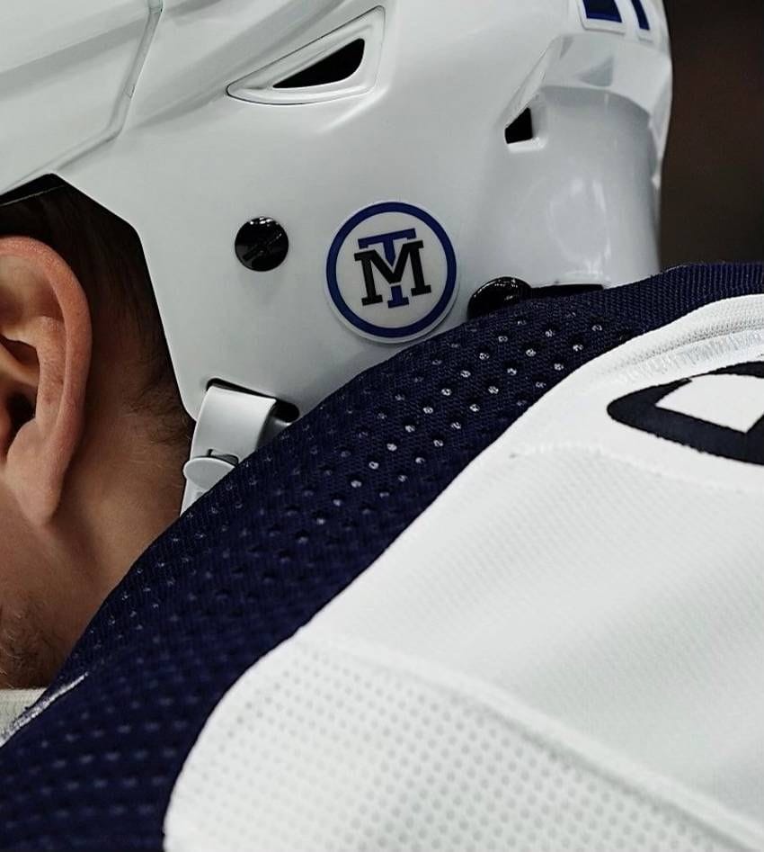 Josh Morrissey fashions Hockey Fights Cancer tribute to his late father