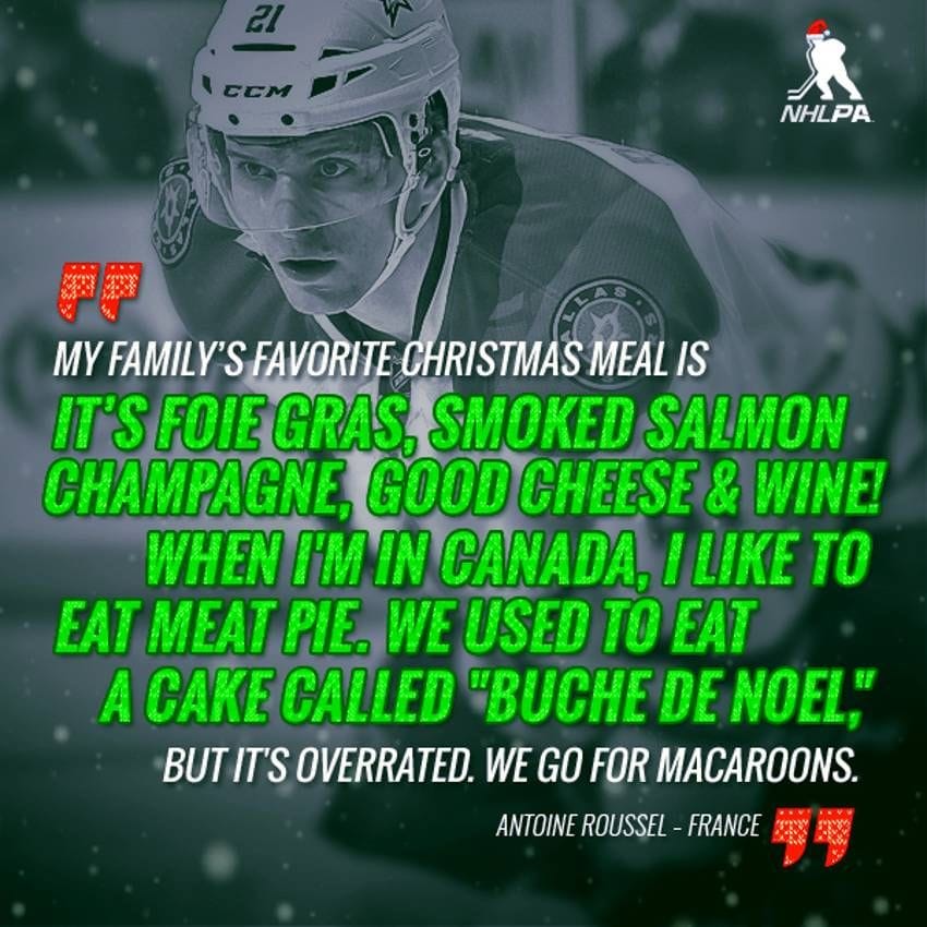 The Players Share Their Holiday Favourites