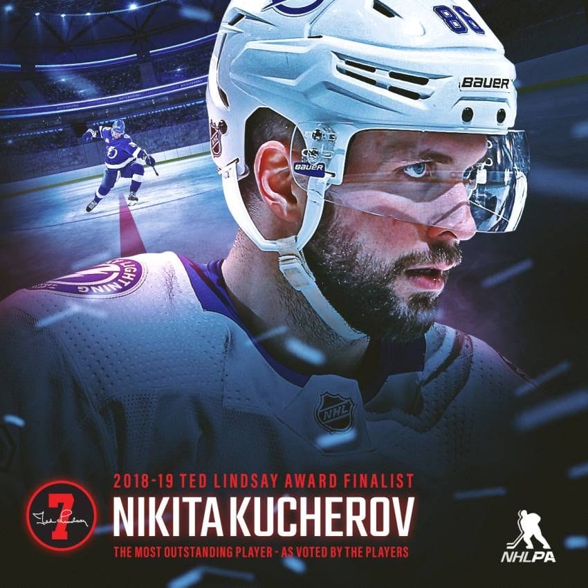 2018-19 Ted Lindsay Award finalists: Kane, Kucherov, McDavid