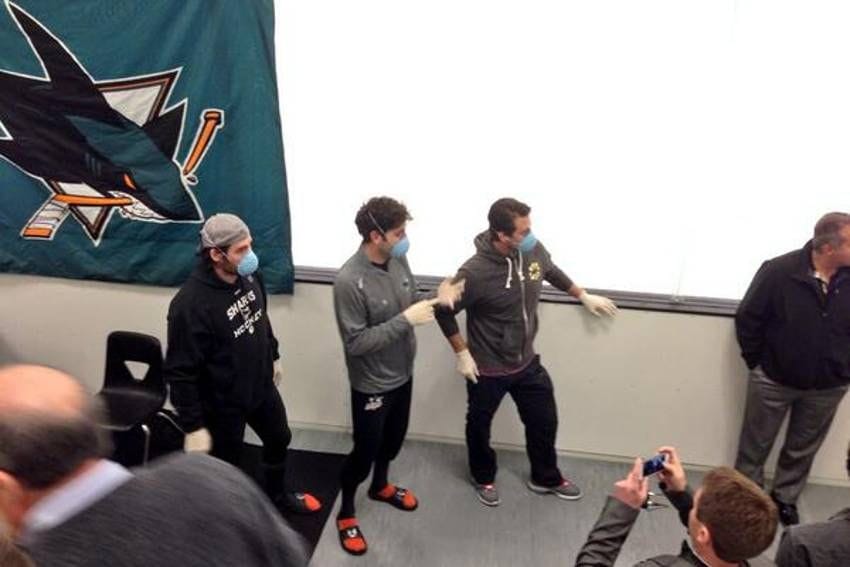 Brent Burns Shaves His Infamous Hair & Beard For A Good Cause