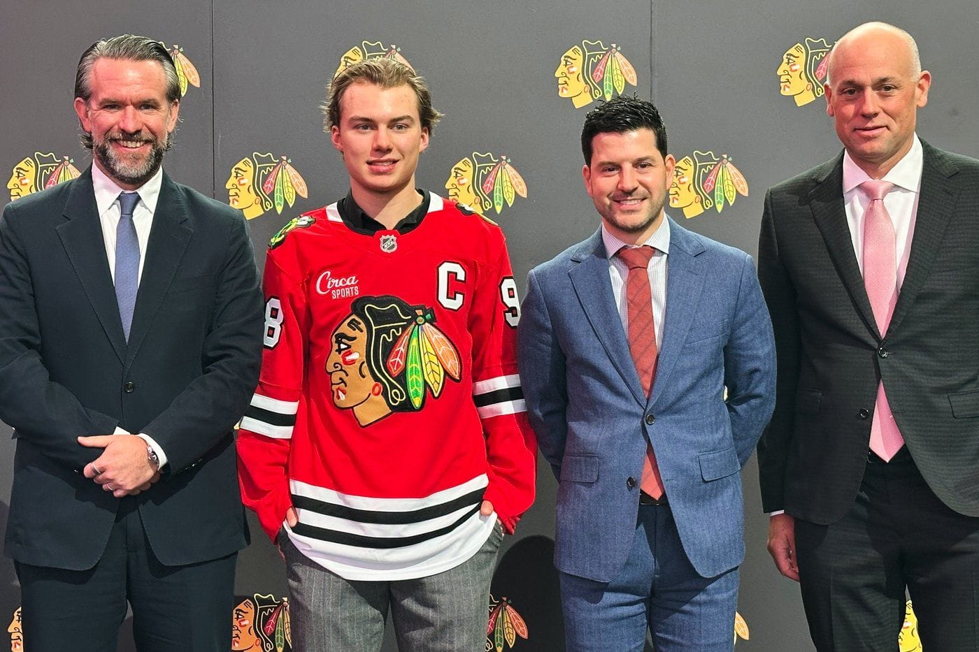 Blackhawks centre Connor Bedard becomes second-youngest captain in franchise history