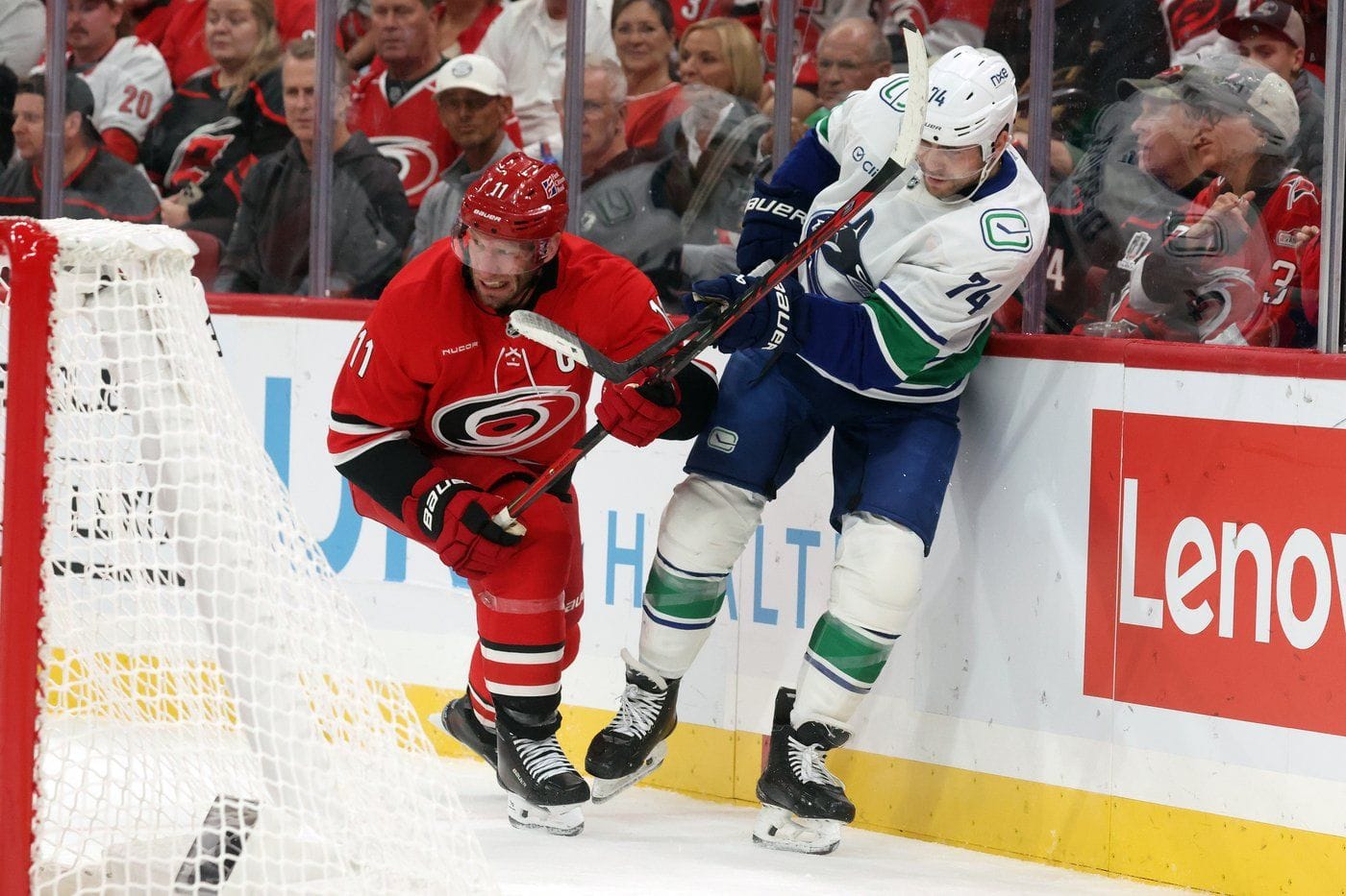 Hurricanes captain and reigning playoff MVP Jordan Staal is out 1-2 months with a torn calf muscle