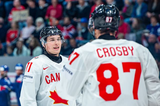 Celebrini’s poise and play earns respect of his peers at just 19 years old