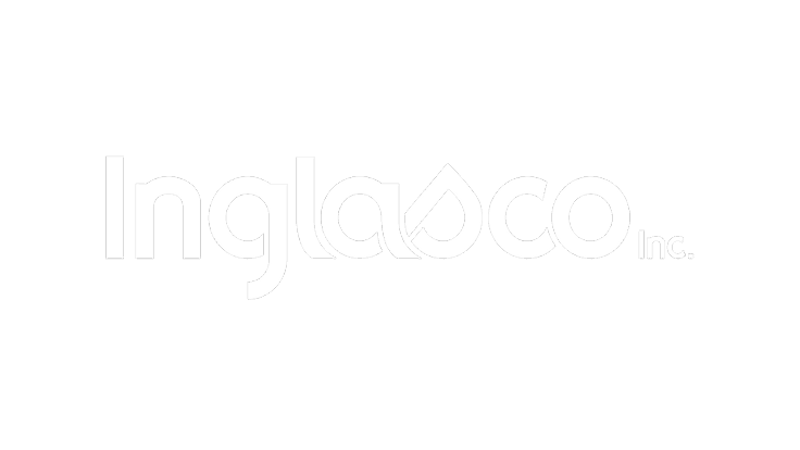 Inglasco Inc. logo white